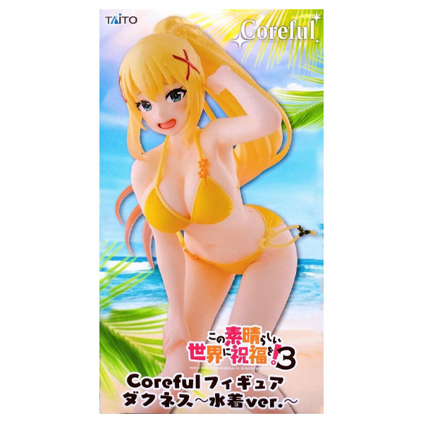 Taito Konosuba God's Blessing Season 3 Darkness Swimwear Version Coreful Figure